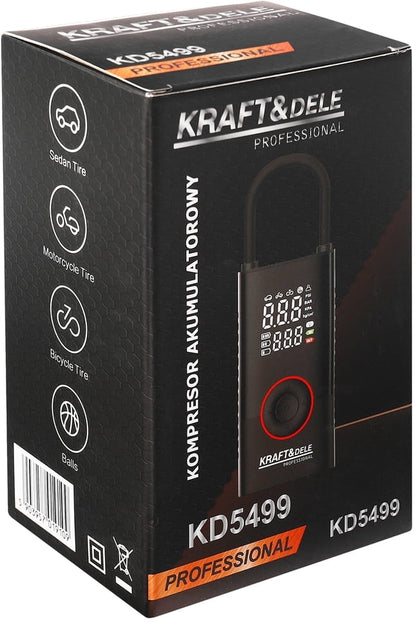 Aku - kompressor + taskulamp KD5499 – 85W, 4000 mAh, USB - C - Ostuklikk