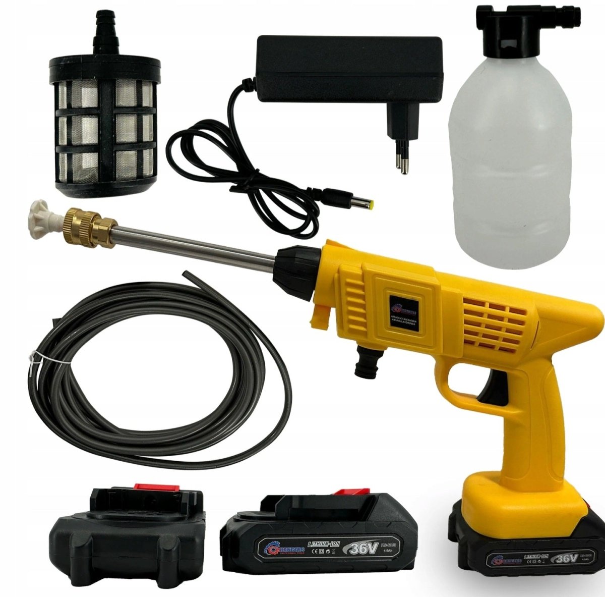 Rangers RS-6013 Cordless Pressure Washer 36V 4.0Ah Dual Battery