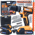 12V Cordless Impact Drill with 2x 2Ah Li-Ion Batteries (VA12)