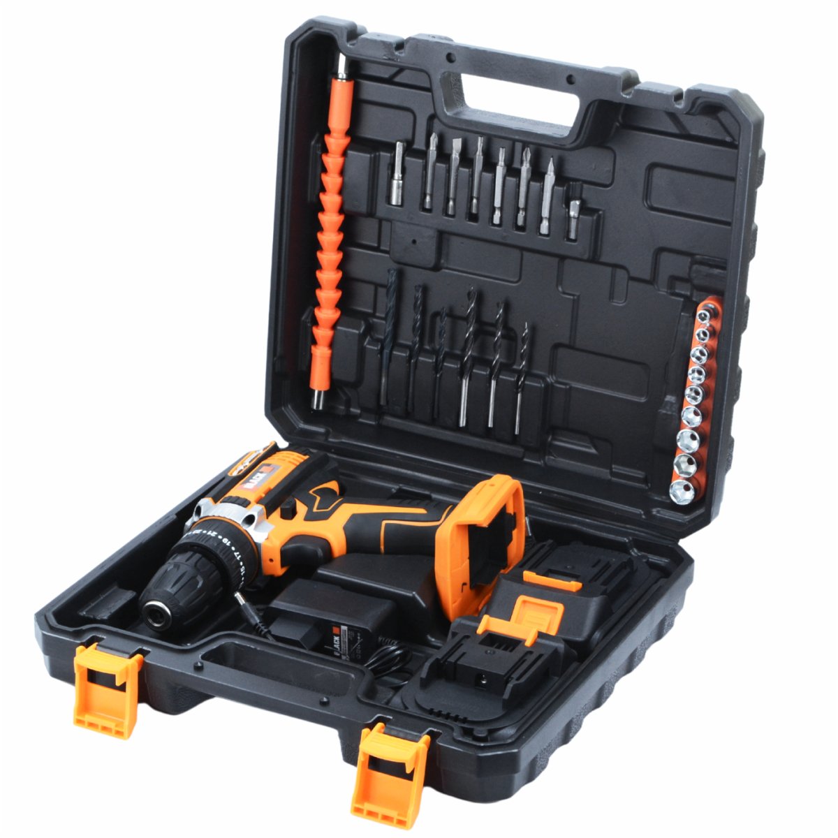 12V juhtmeta lööktrell 2x 2Ah Li-Ion akuga