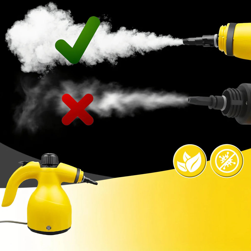 1000 W Steam Cleaner with Accessories, Up to 3 Bar Pressure