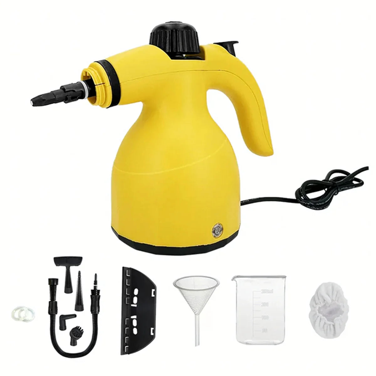 1000 W Steam Cleaner with Accessories, Up to 3 Bar Pressure