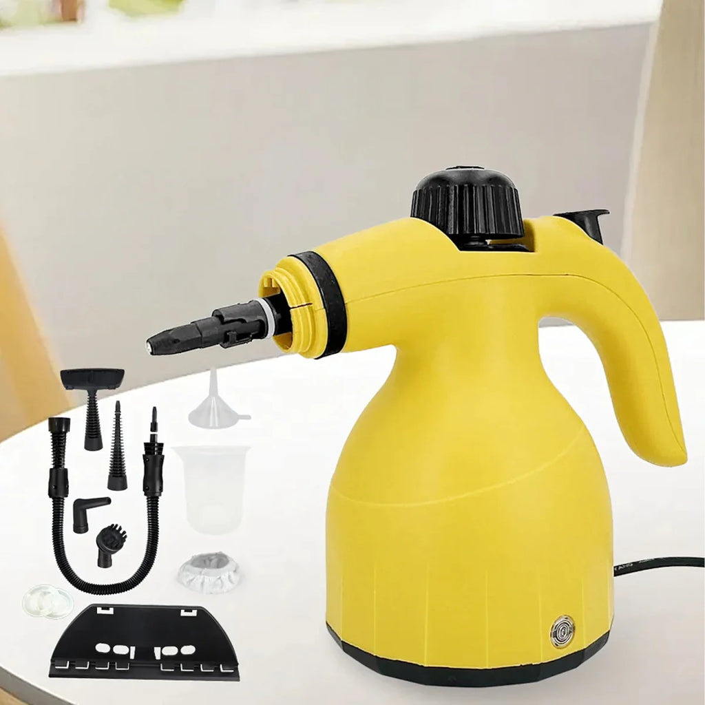 1000 W Steam Cleaner with Accessories, Up to 3 Bar Pressure