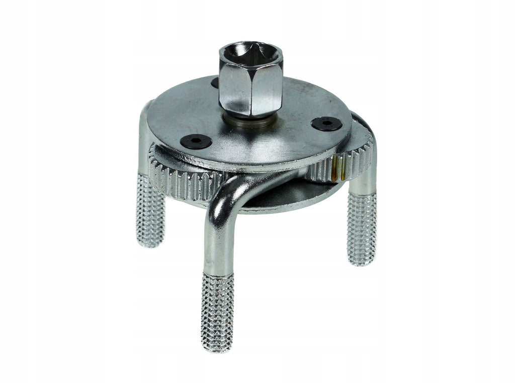 3-Arm Spider Black Oil Filter Wrench