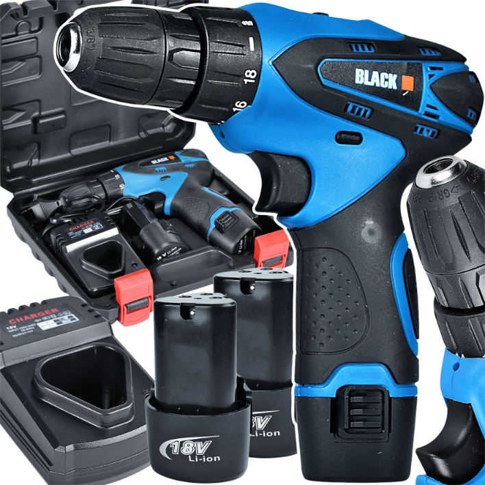 Juhtmeta kruvikeeraja 18V koos 2x akuga (12056)