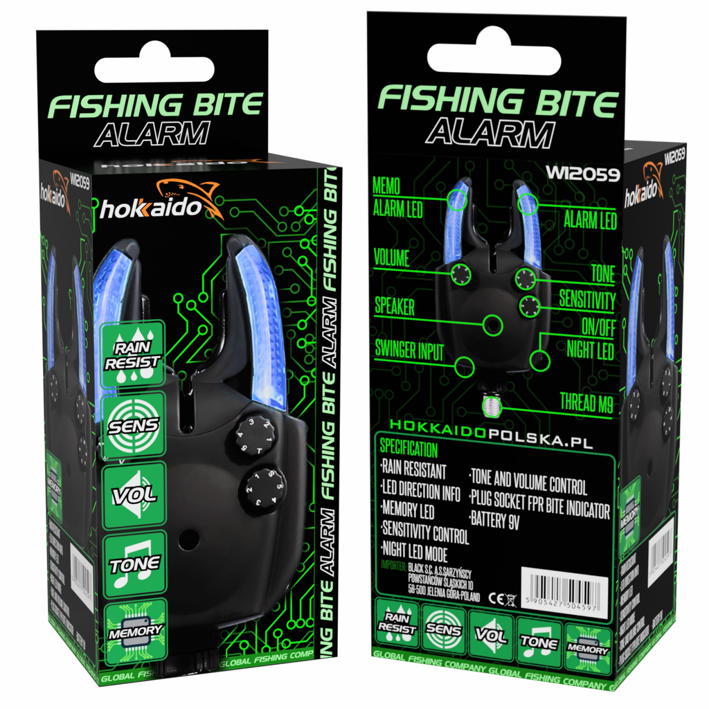 Kalastusäratus Hokkaido Memory öörežiim Jack 2.5 + sinine aku