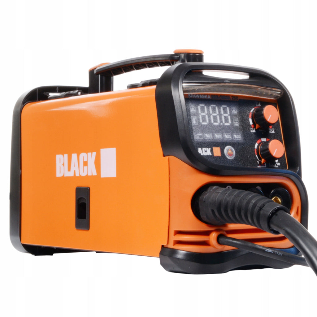 250A Flux MIG MAG MMA TIG Lift keevitusseade gaasiga Black