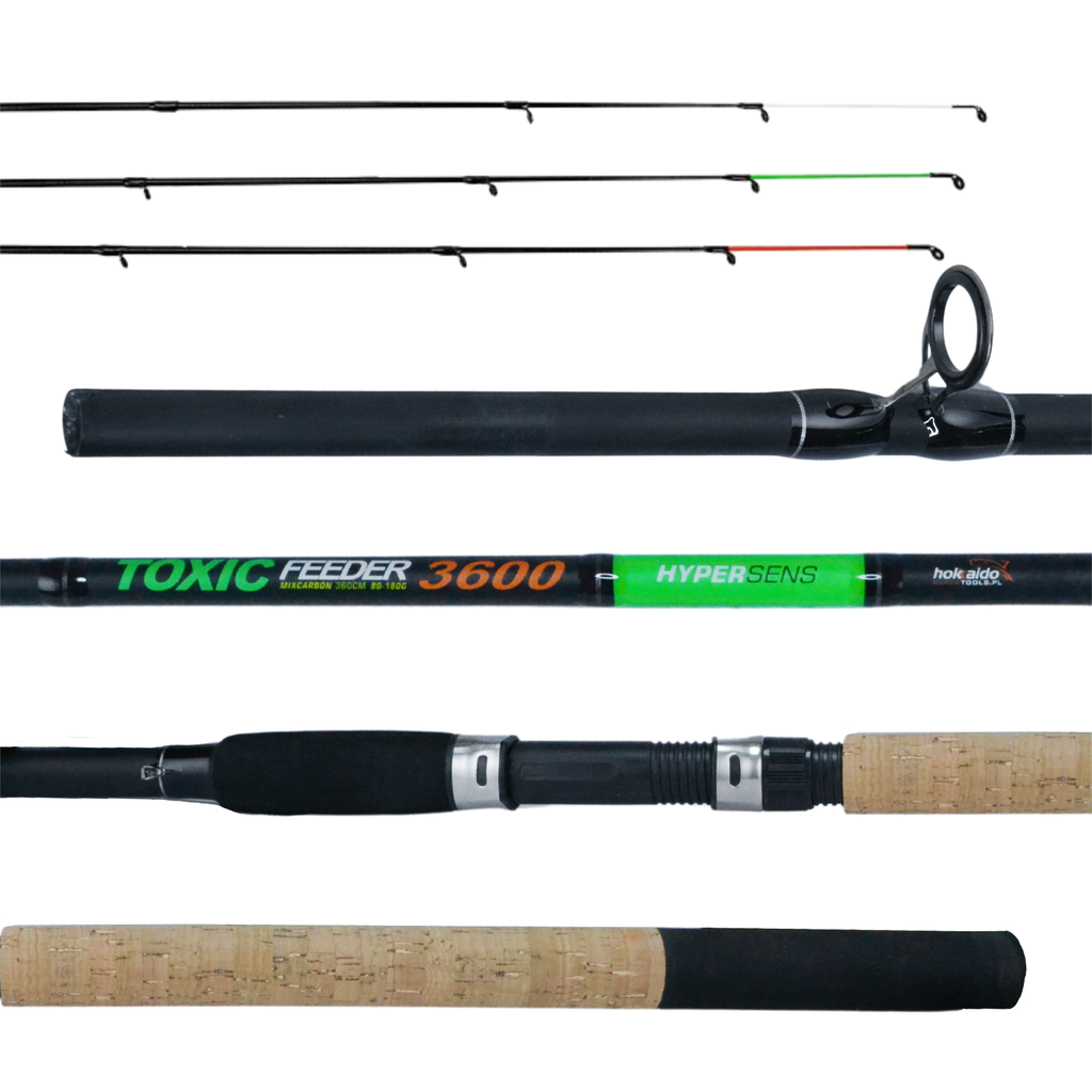 Hokkaido Toxic Feeder meetodiridva 3.9m Hyper-Sens 80-180g