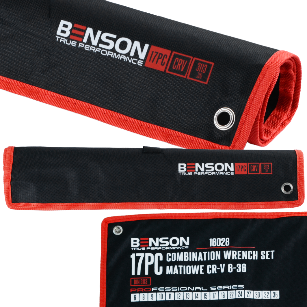 Benson by Blac 17-osaline kummist silmusvõtmete komplekt, suurused 6-36