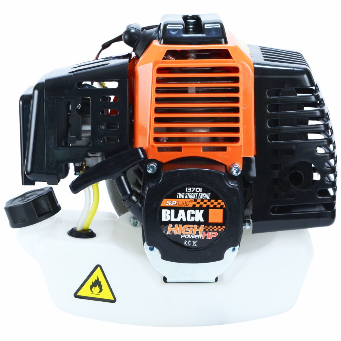 Blacktools 52 cm³ 5,8 hj kahetaktiline bensiinimootor jõhvtrimmerile 13701