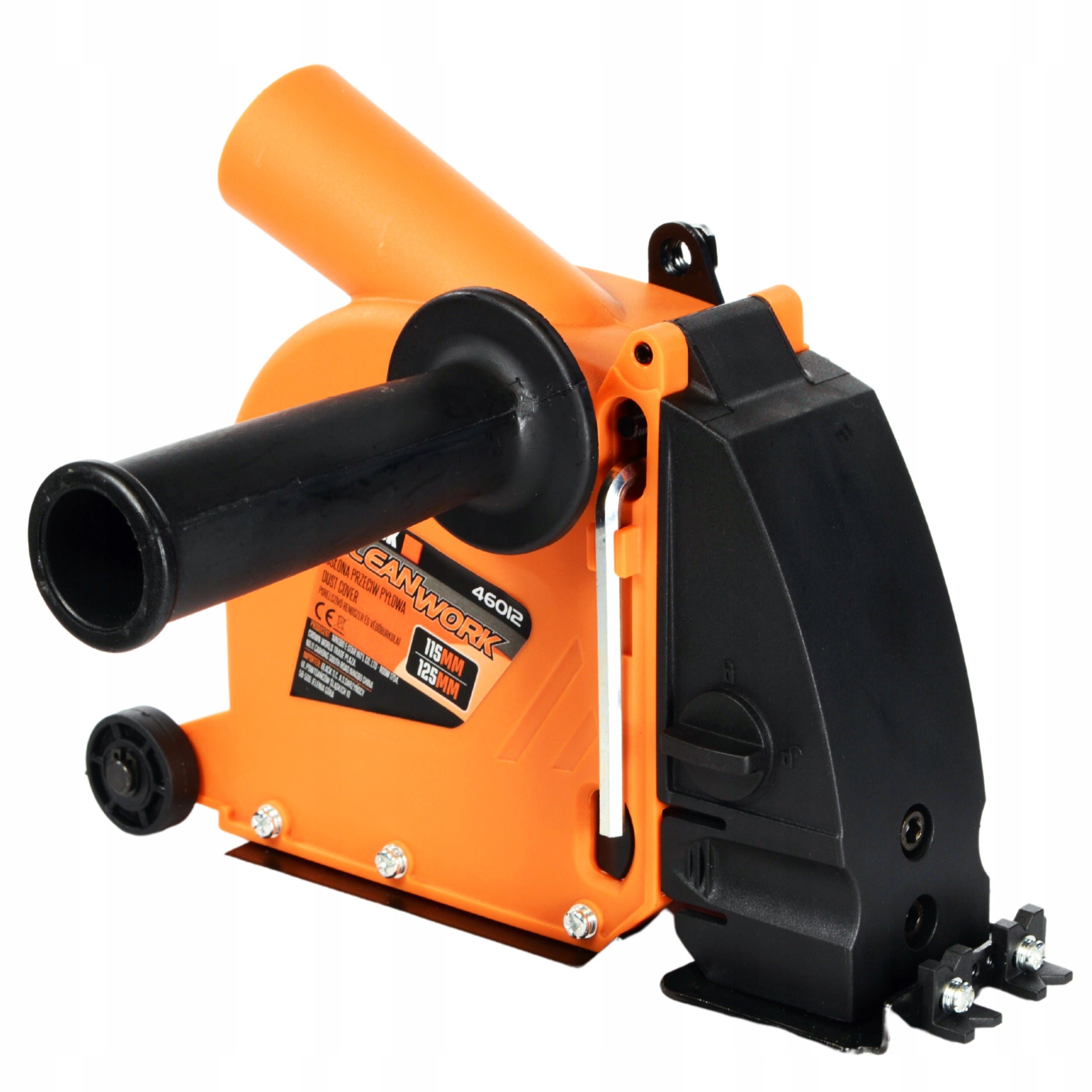 Harjasrõngaga tolmueemalduskate 115–125 mm nurklihvijatele 46012