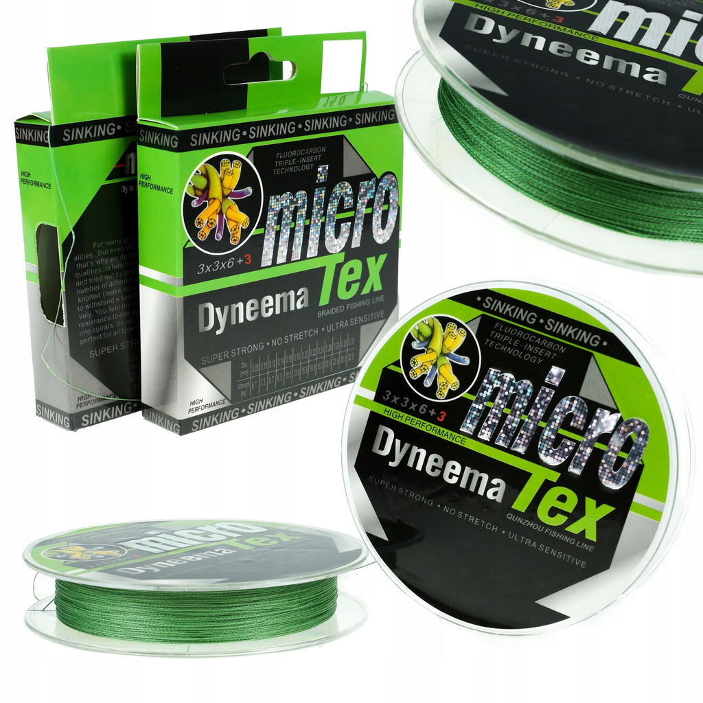 Nähtamatu Dyneema punutis 0.24mm uppuv