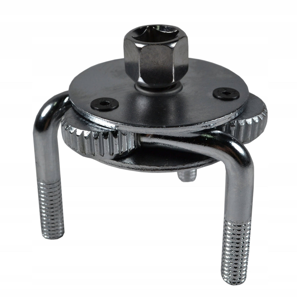 3-Arm Spider Black Oil Filter Wrench