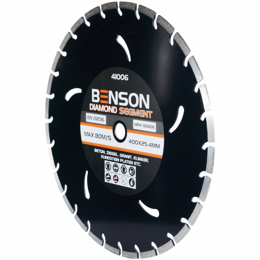 Benson teemantketas 400x10x25.4 segment