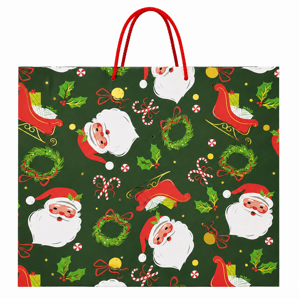 Christmas Gift Bag for Santa Presents under the Tree