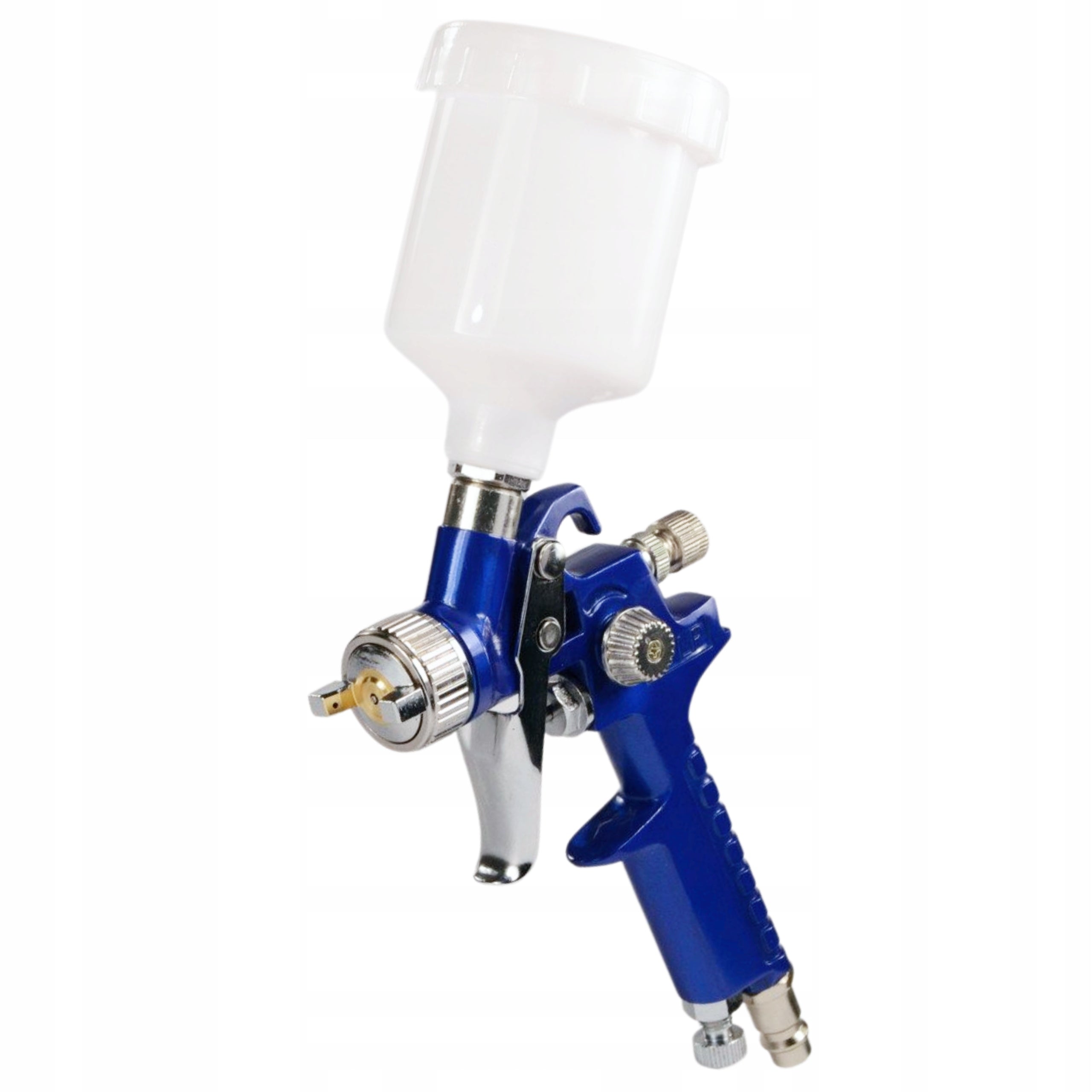 HVLP Paint Spray Gun with 1.0mm Nozzle and 120ml Tank