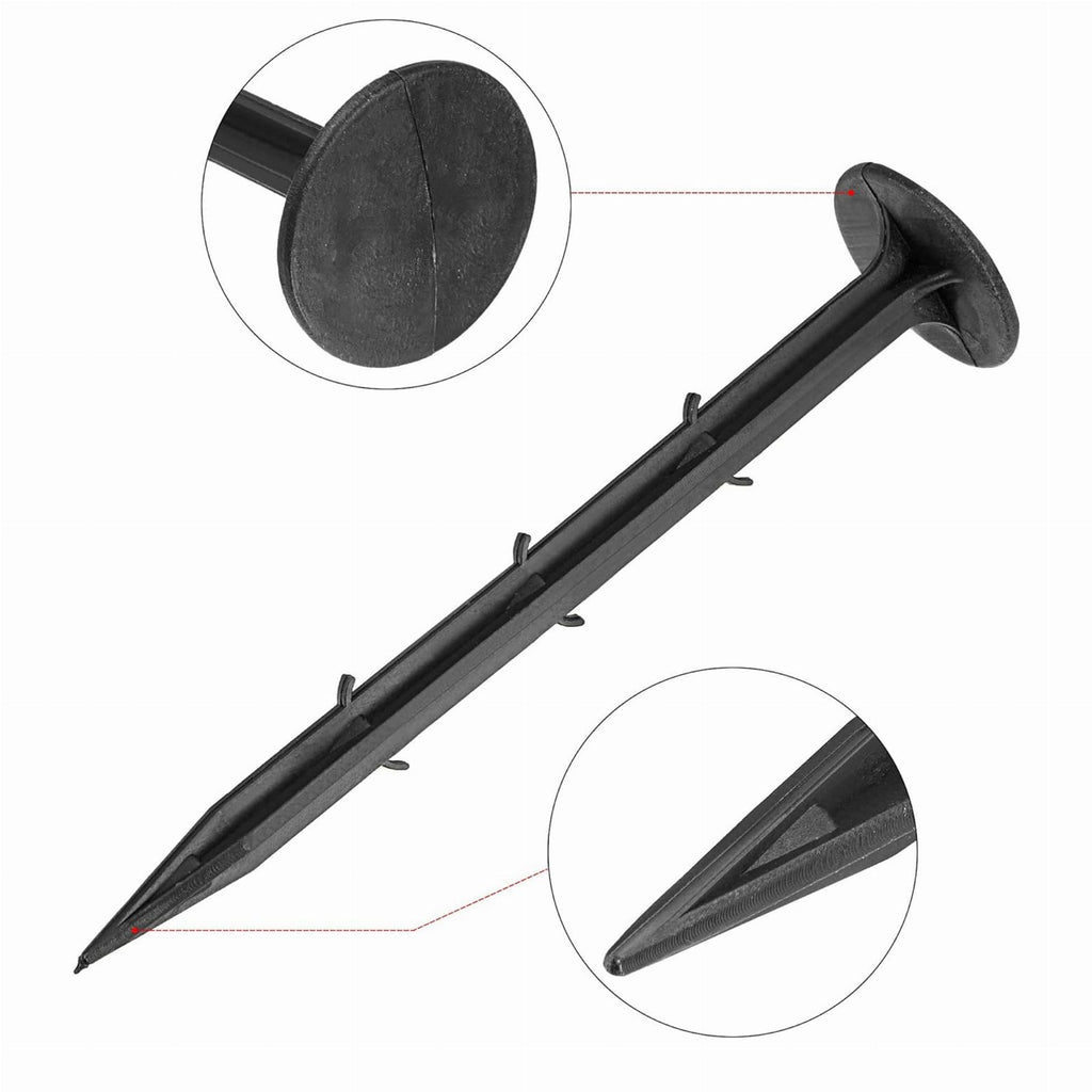 Strong Anchors Pins for Weed Control Fabric 15 cm 50 pcs