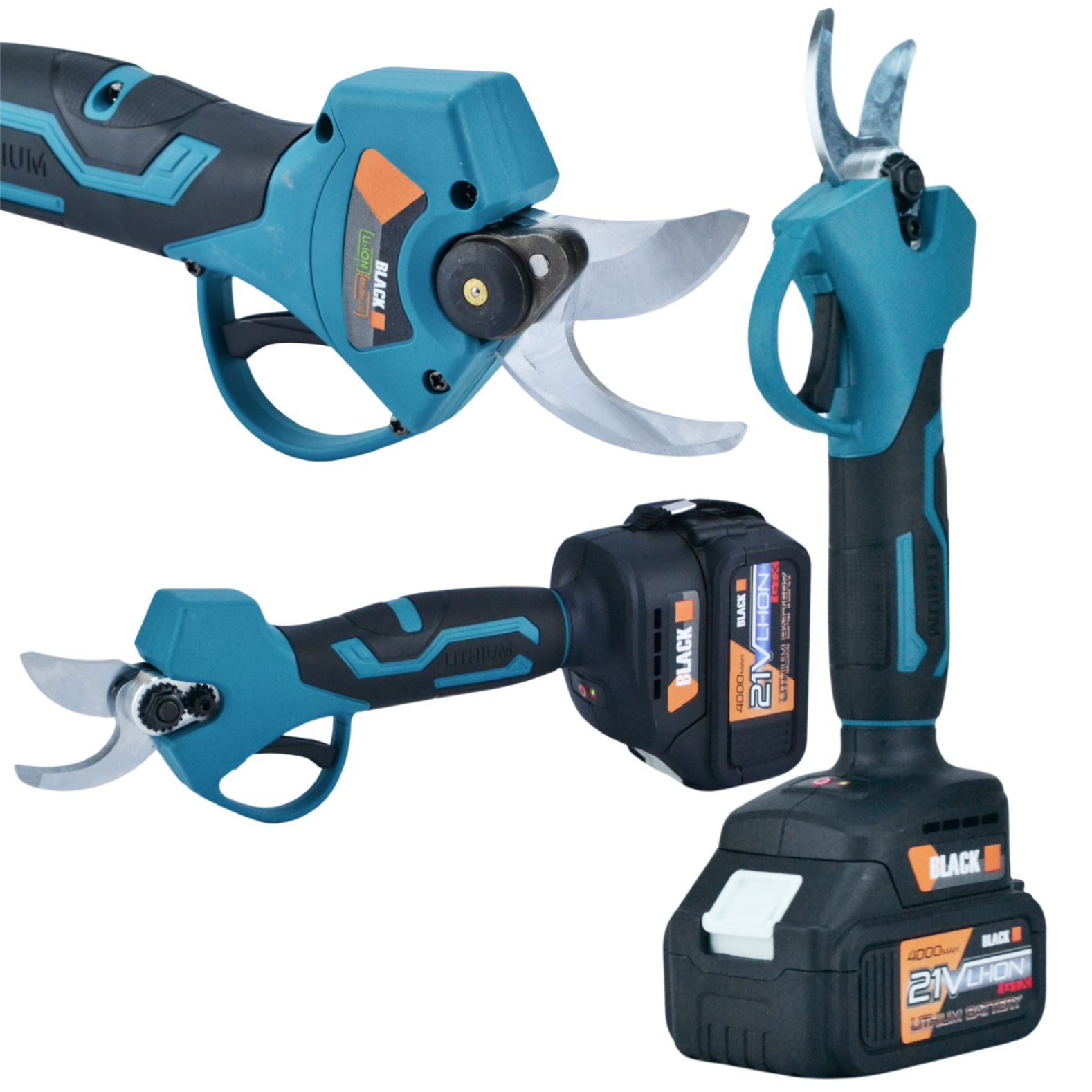 21V juhtmeta 6-ühes tööriistakomplekt: haamer, mutrivõti, lihvija, kruvikeeraja, saag, oksalõikur