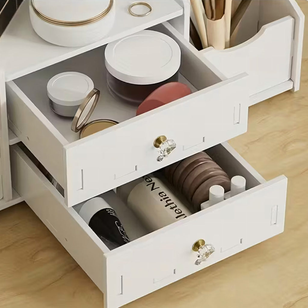 Glamour peegli ja kosmeetikaorganiseerijaga ehtekarp RC-K-2096