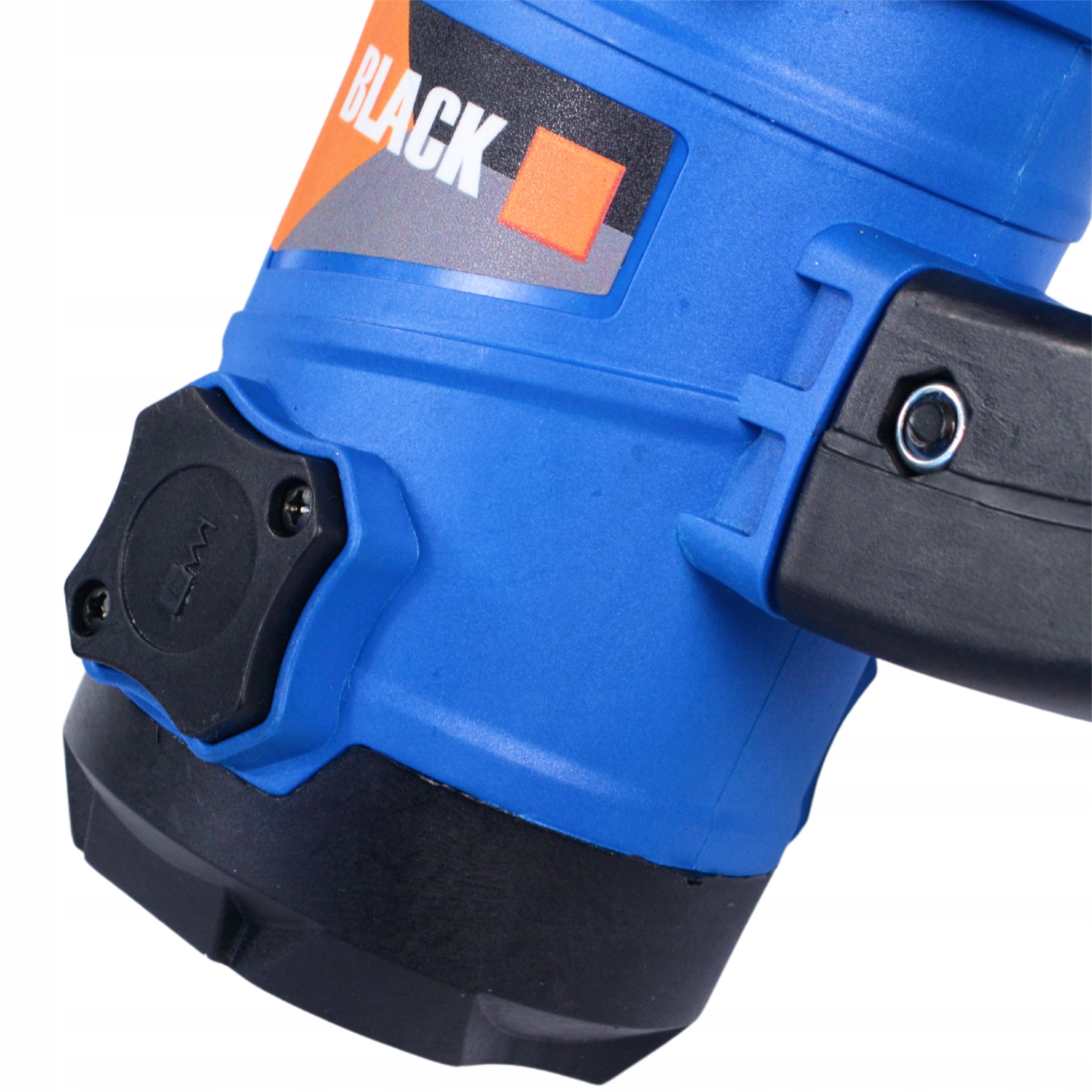Impact Rotary Hammer SDS+ with Case, 3 Drill Bits, and Chisels – Black