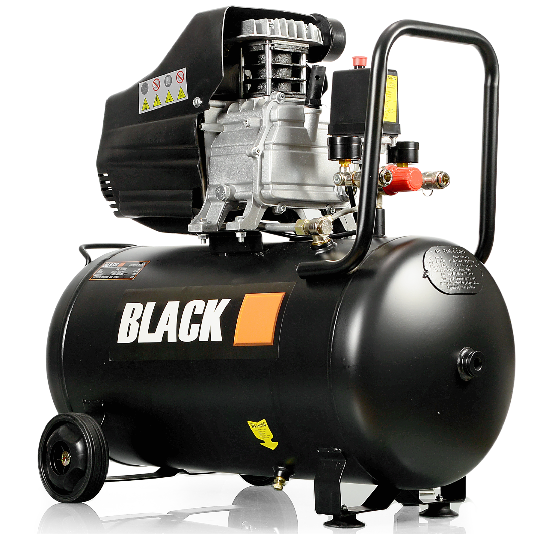 Professional 50L Black Oil Compressor 2.8KW Efficient