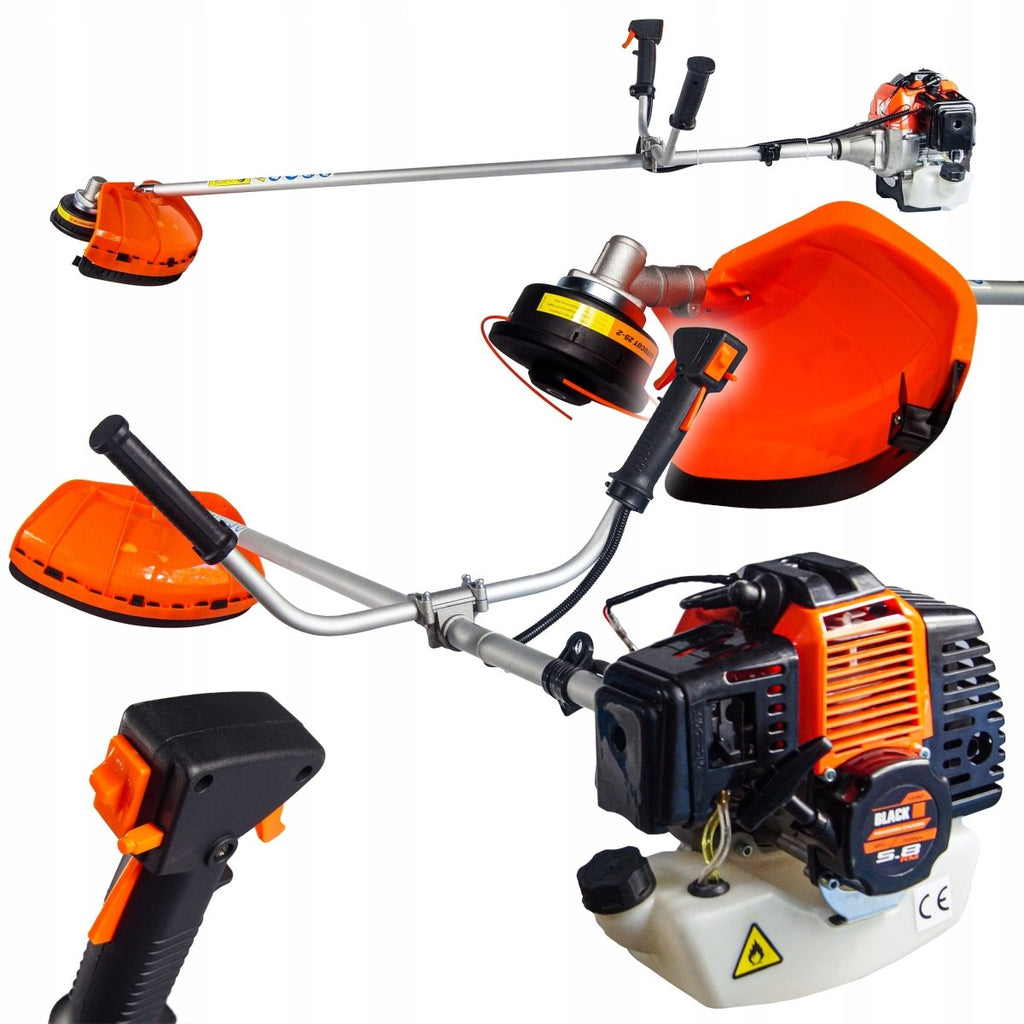 5.2 HP Gasoline Brush Cutter with Blade and Trimmer Head