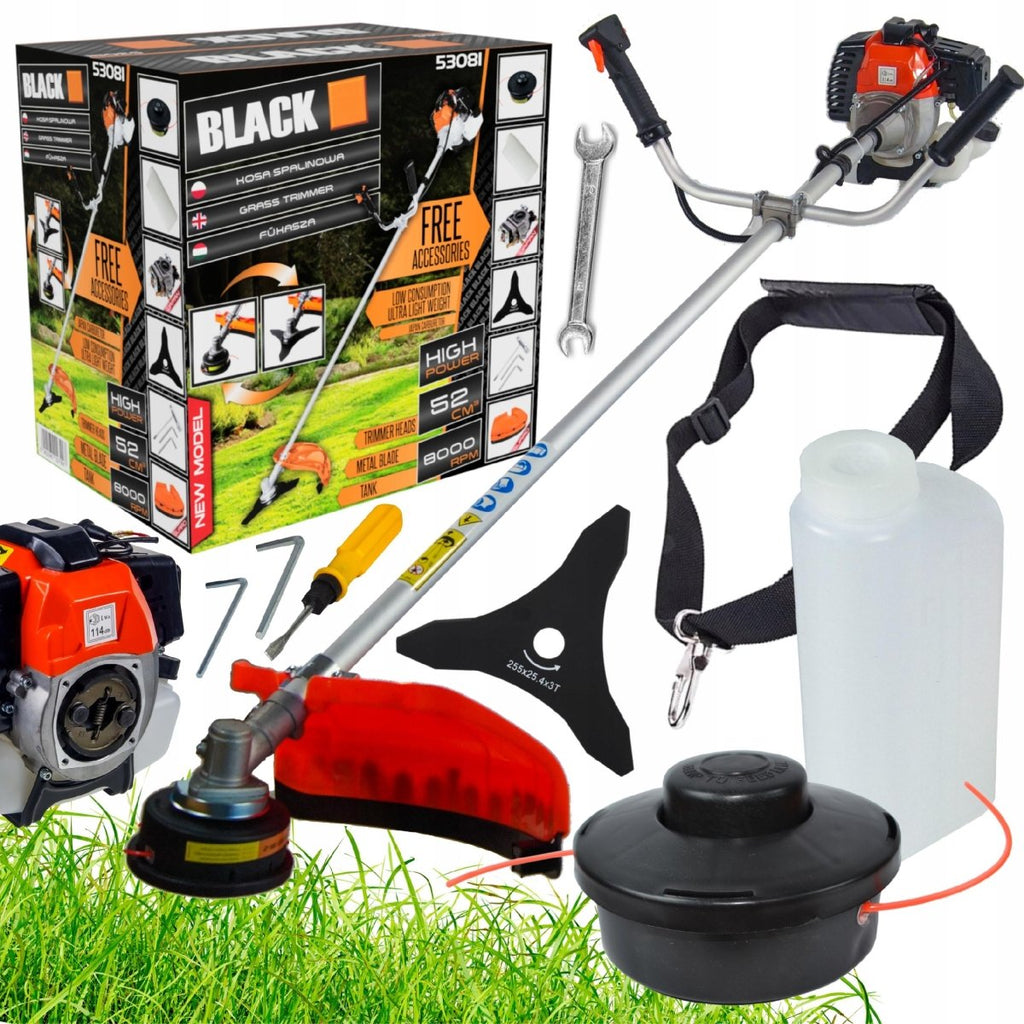 5.2 HP Gasoline Brush Cutter with Blade and Trimmer Head
