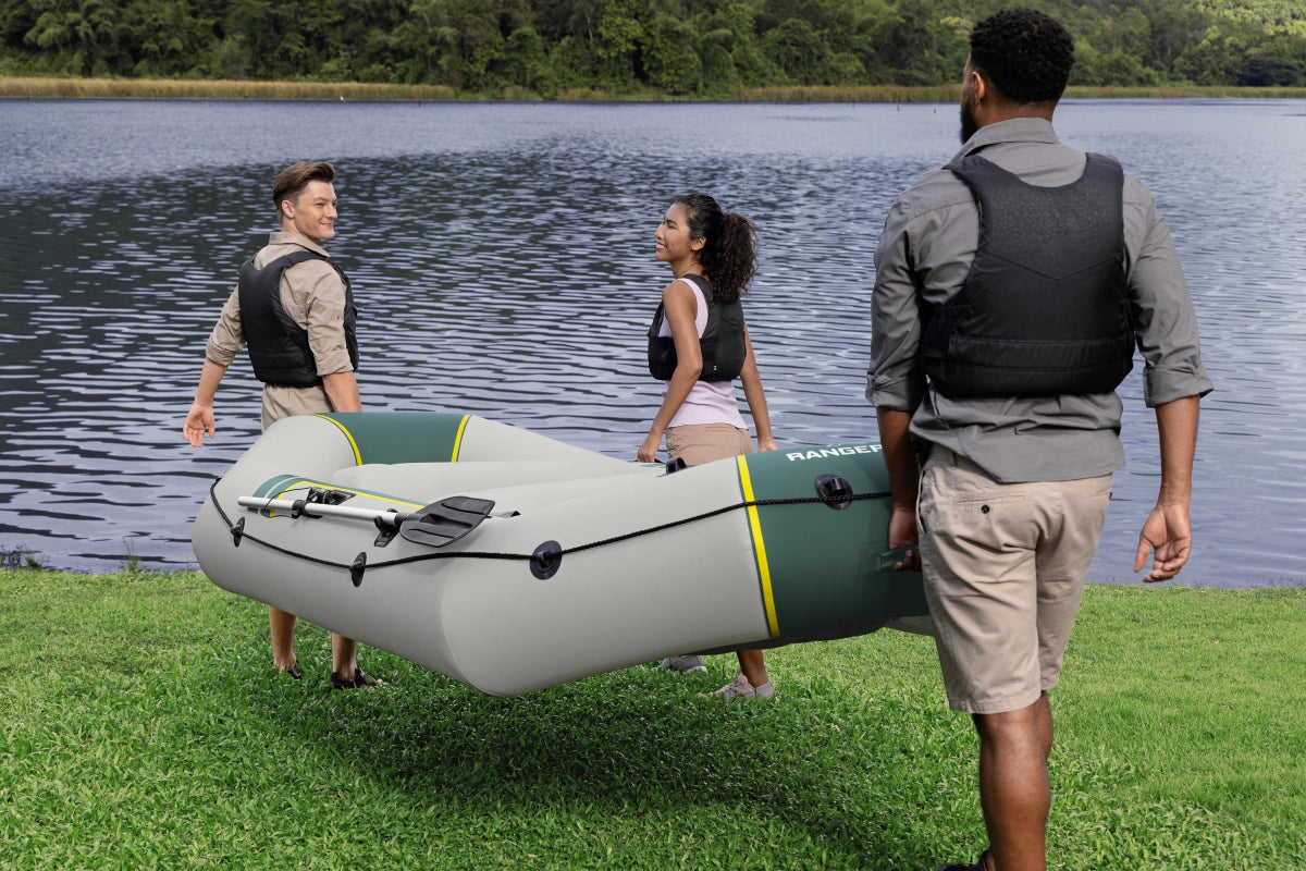Bestway Ranger Elite X4 pontoon 3,20 x 1,48 m + aerud, pump - Ostuklikk