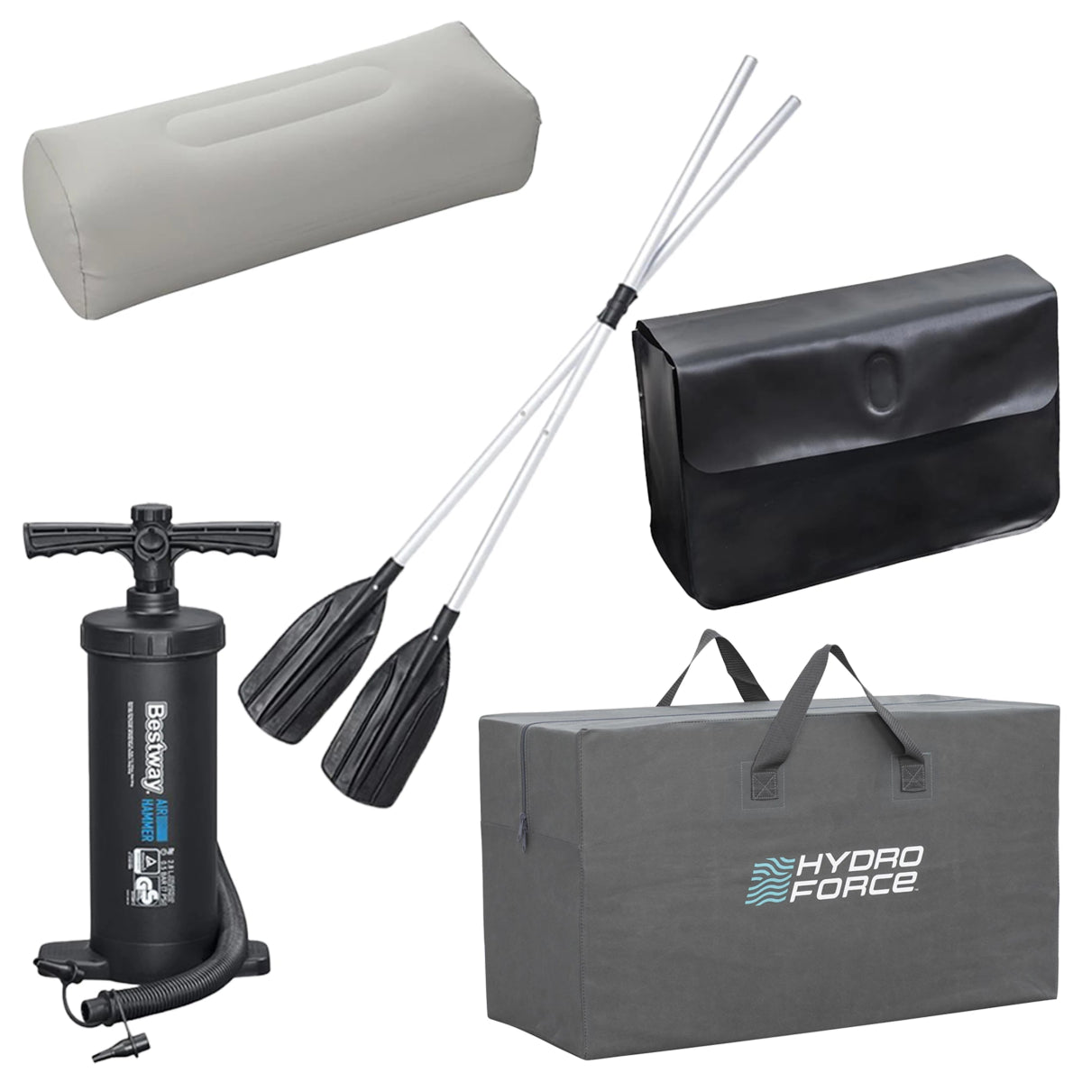 Bestway Ranger Elite X4 pontoon 3,20 x 1,48 m + aerud, pump - Ostuklikk