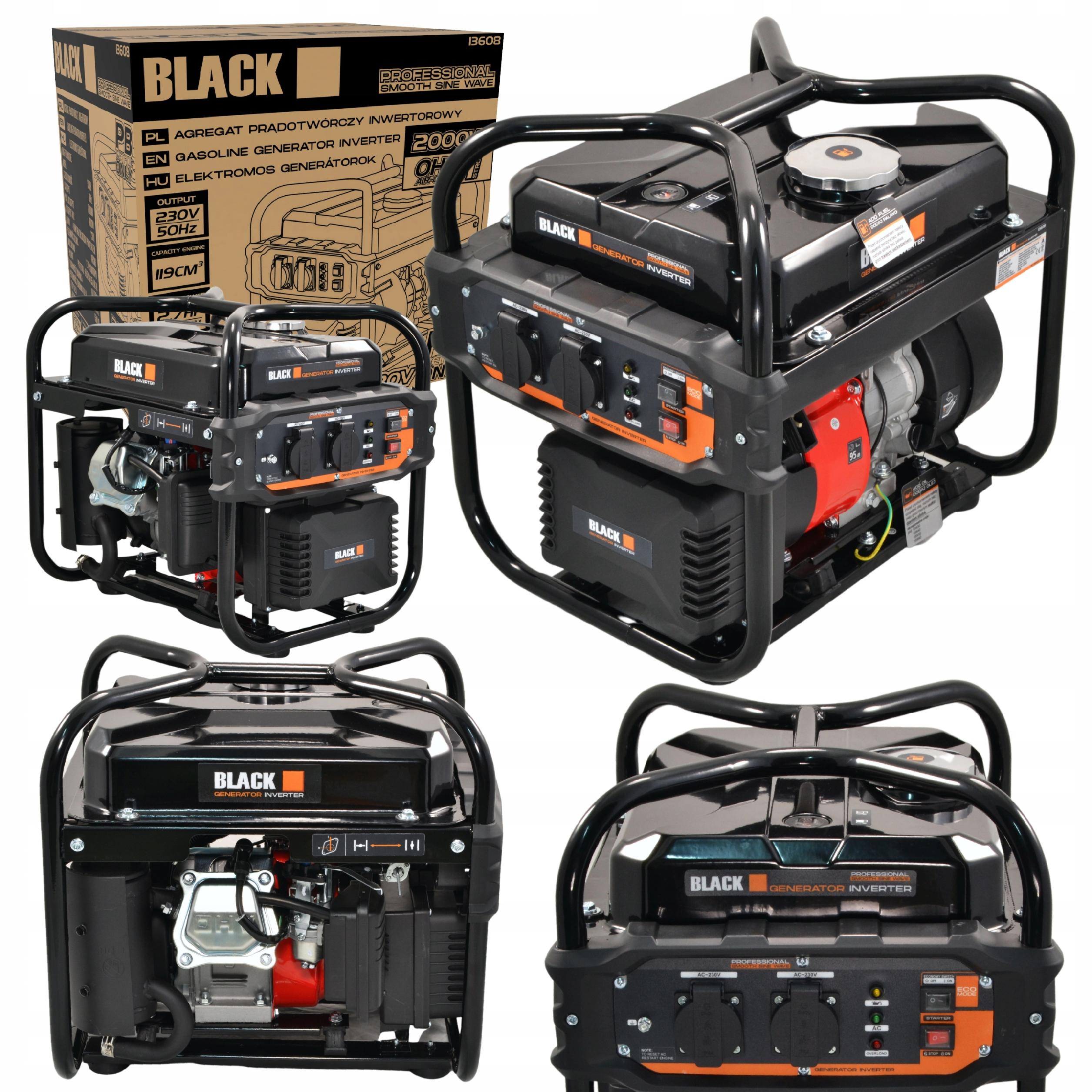 230V 2.7HP 2000W Inverter Generaatorikomplekt (C22)