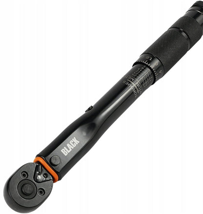 Black 1/4" momentvõti 5–25 Nm, kahe suunaga, lukuga - Ostuklikk