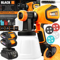 BLACK 22454 cordless paint sprayer – complete set