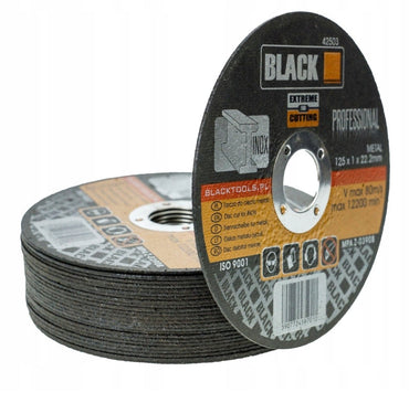 Black 42503 metallilõikeketas 125×1×22,2 mm (25 tk) - Ostuklikk