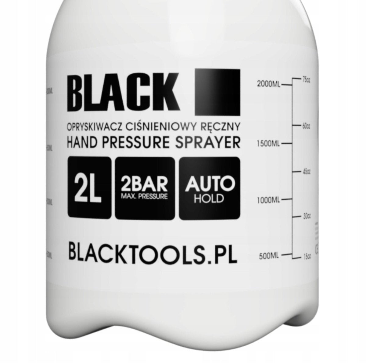 Black käsisurvepihusti 2 L taimedele, kuni 2 bar - Ostuklikk