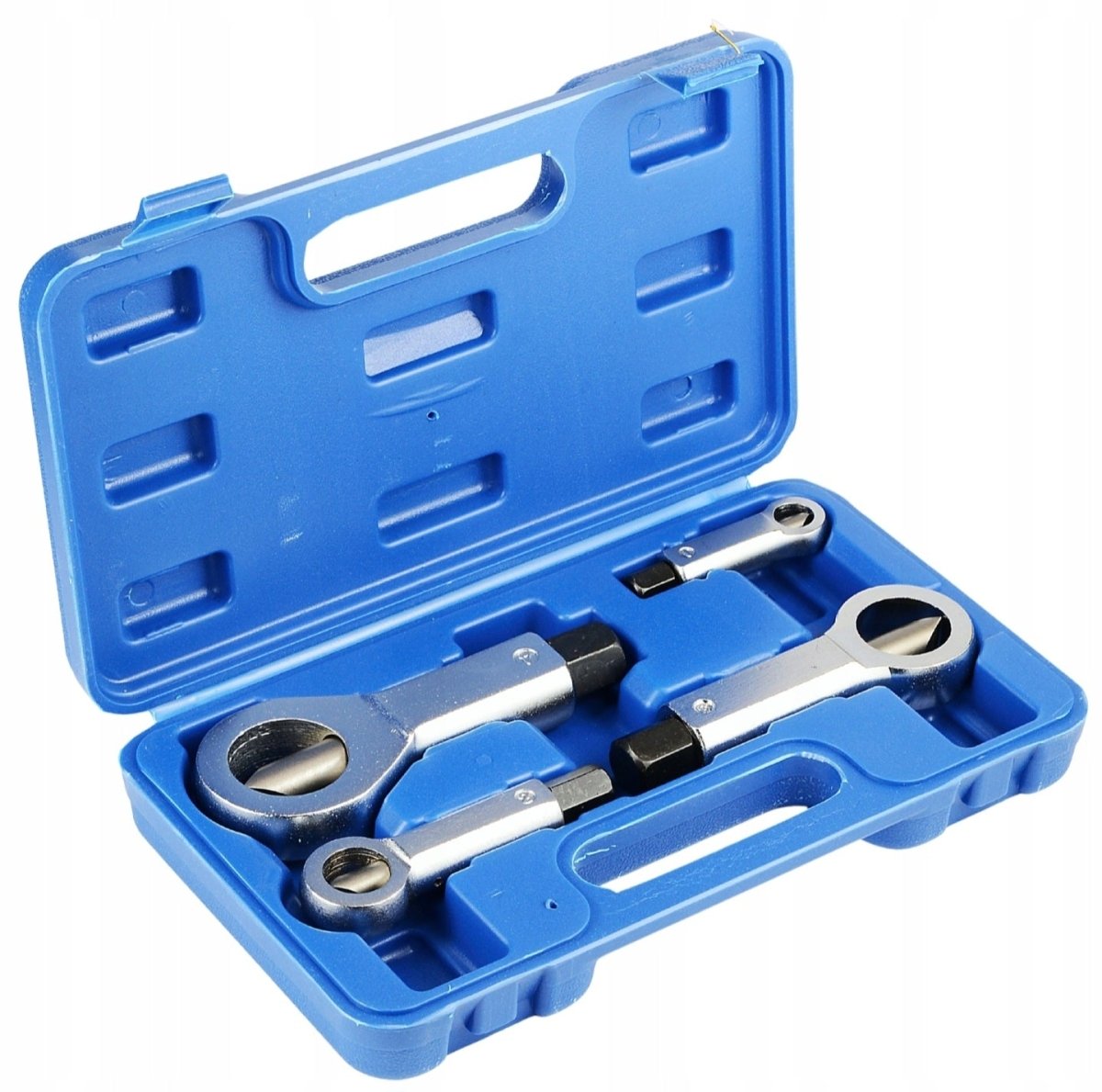 Must mutripoolikute komplekt 4 tk (9–27 mm) kandekohvriga (4 tk)