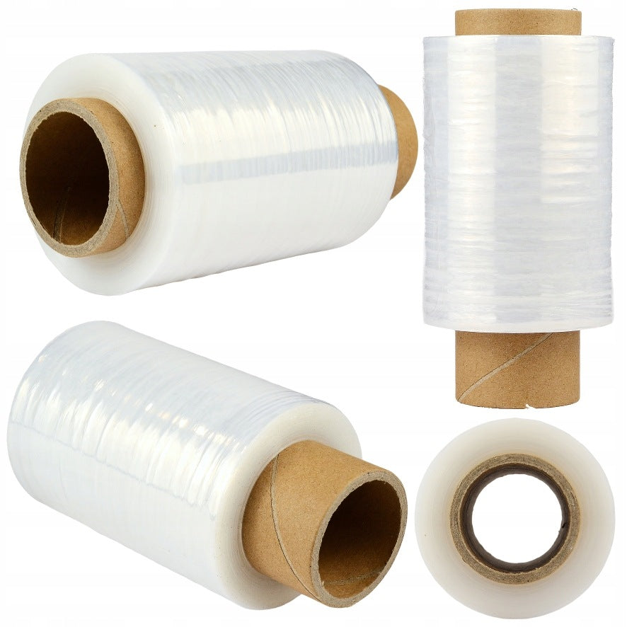 BLACK transparent mini stretch film 10 cm x 150 m