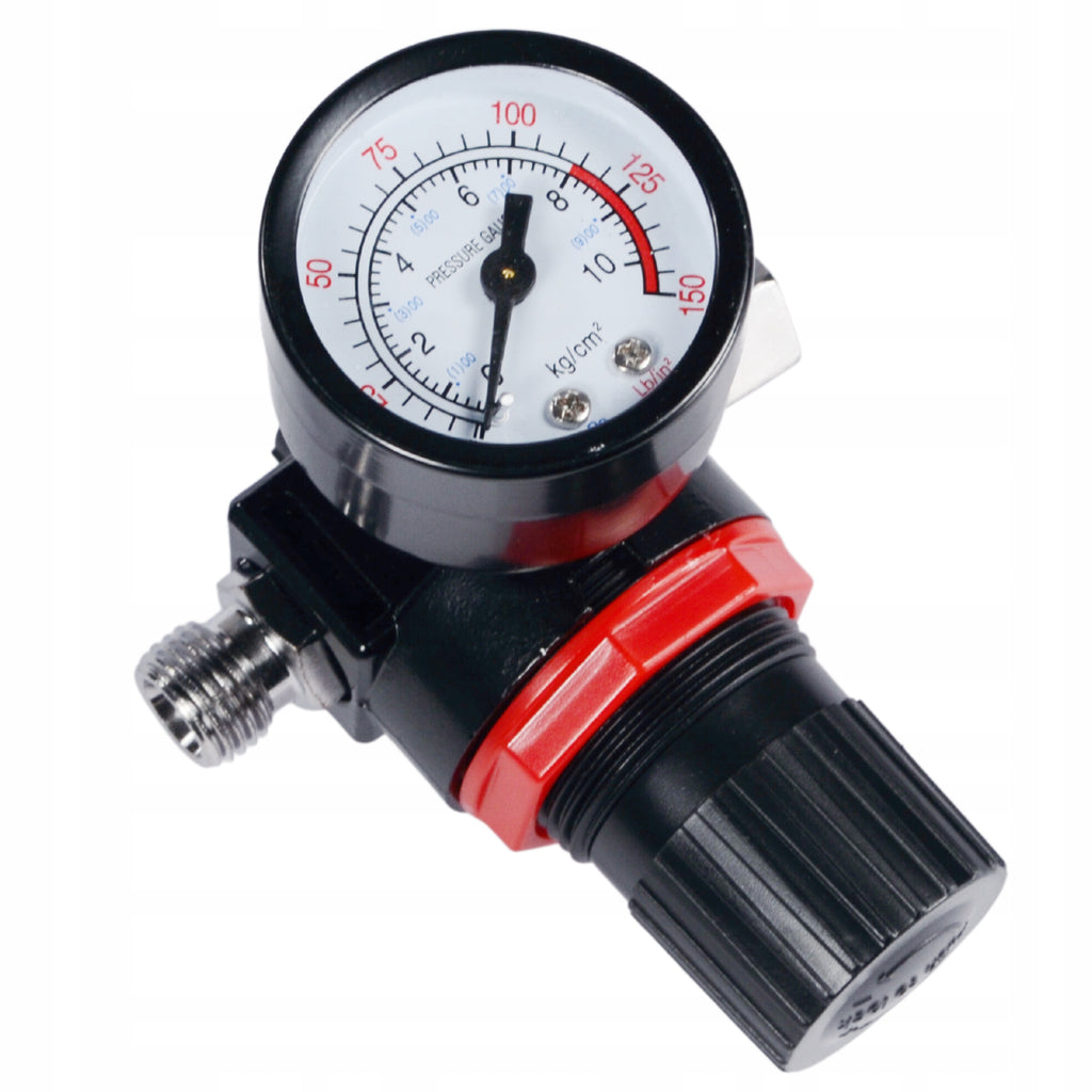 HVLP värvipihustuspüstol 1.4mm ja 1.7mm düüsidega, tasuta lahusti