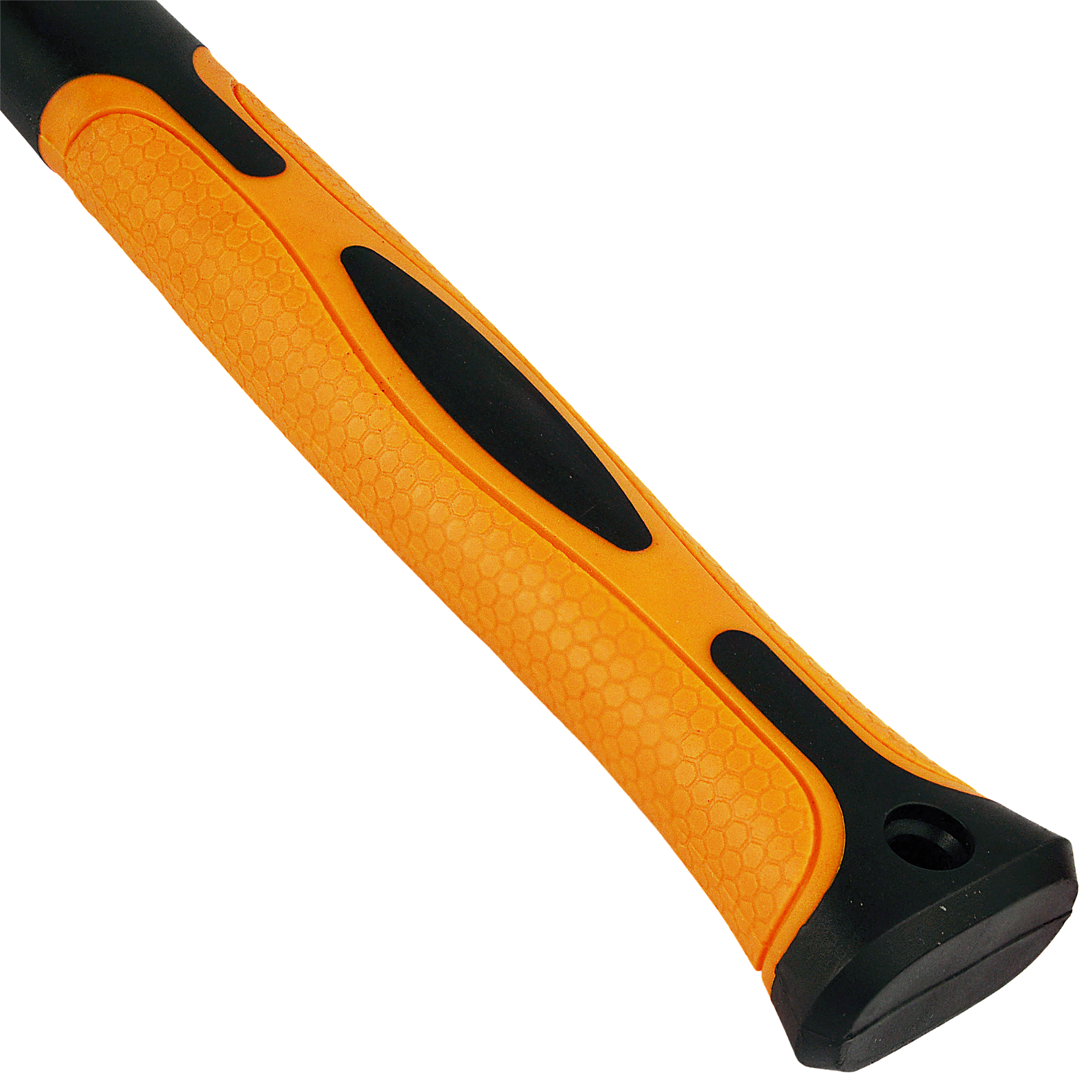 Professionaalne 900g kummivasar klaaskiust käepidemega, must kumm, Black Brand