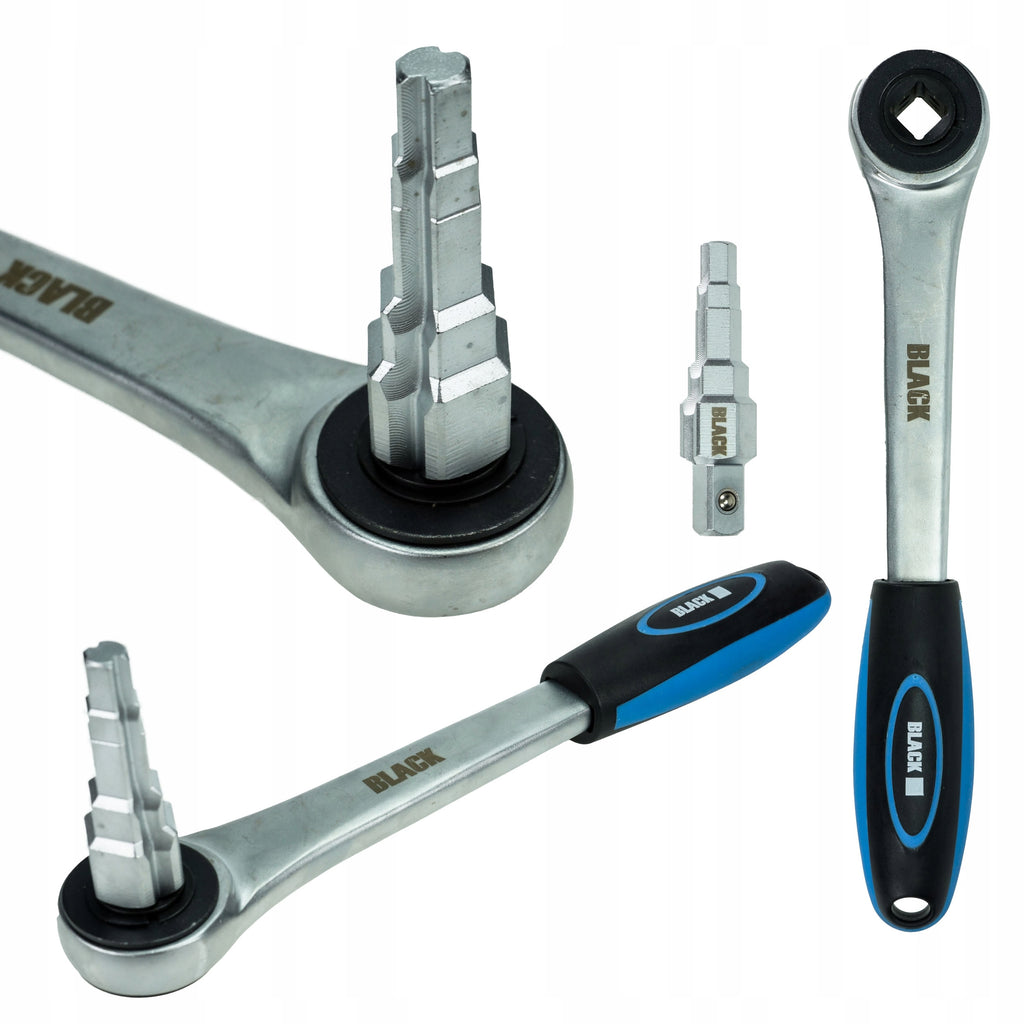 Ratchet Step Wrench for Couplings