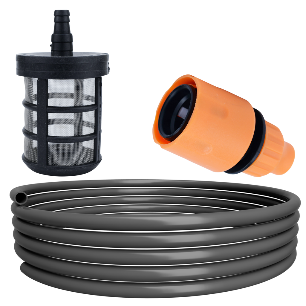 Juhtmevaba 21V 75BAR isetõmbav survepesuri komplekt 2x 2Ah akuga – Black