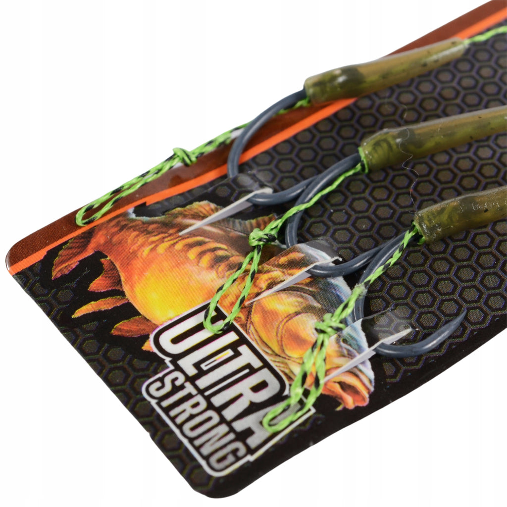 Hokkaido Carp Leader konks 8 juuksega, 3 tk