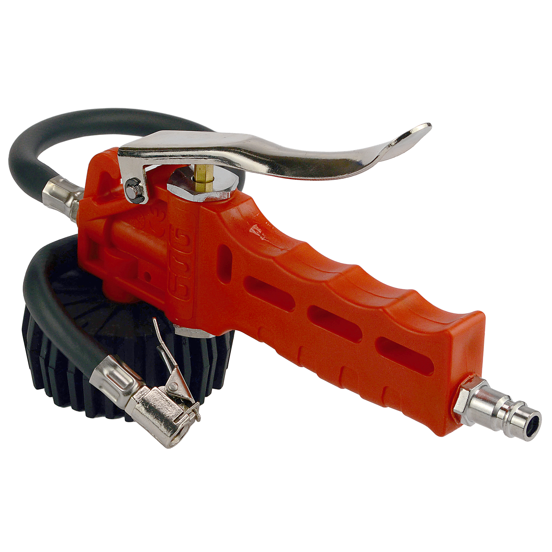 Suur ratta täispump kummist manomeetriga, Black, 16 Bar 220 PSI