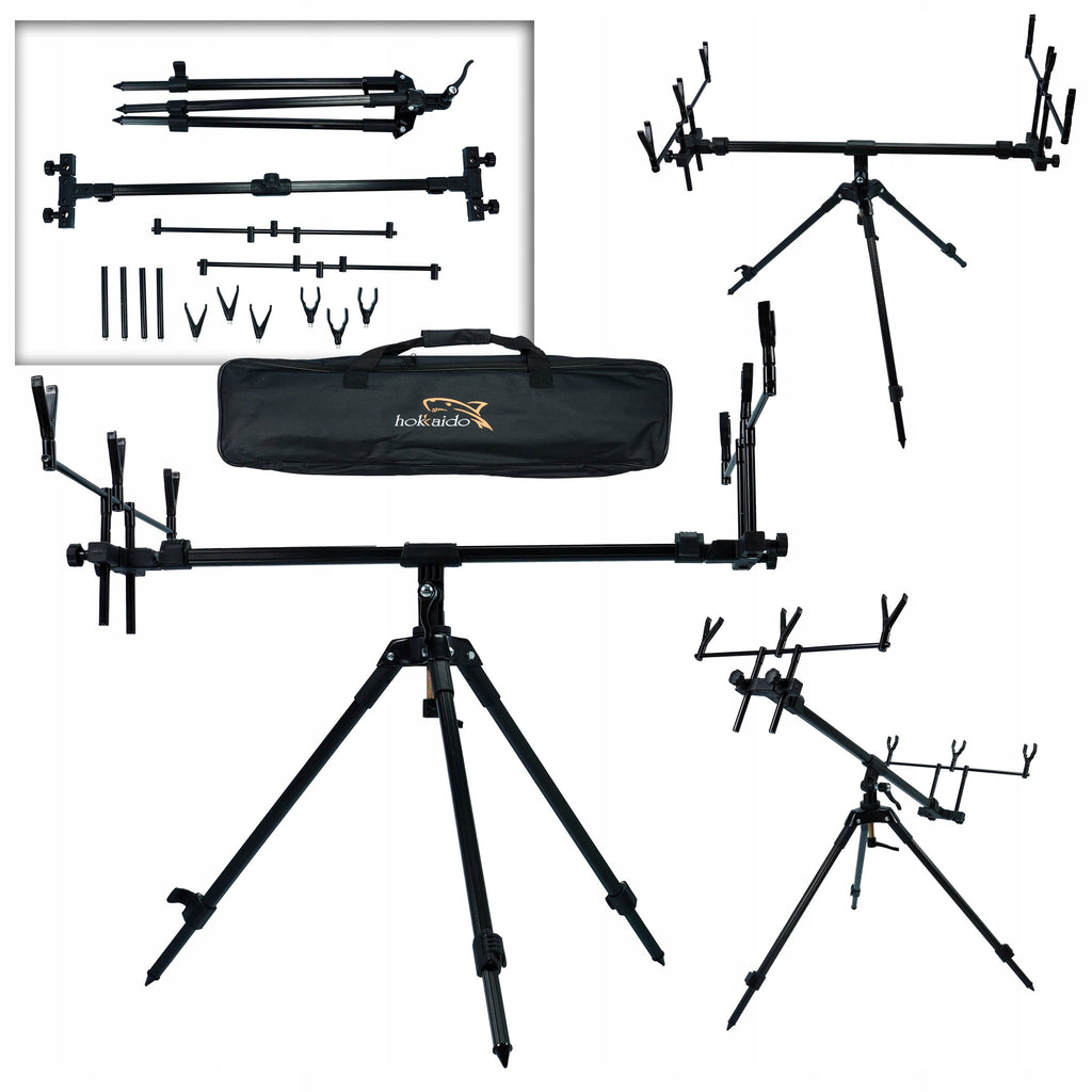 Hokkaido tugev tripod ridvahoidja 3 ridvale