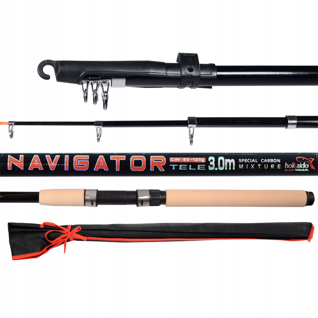 Universaalne teleskoopvarras Navigator 450cm põhjalant 60-120g