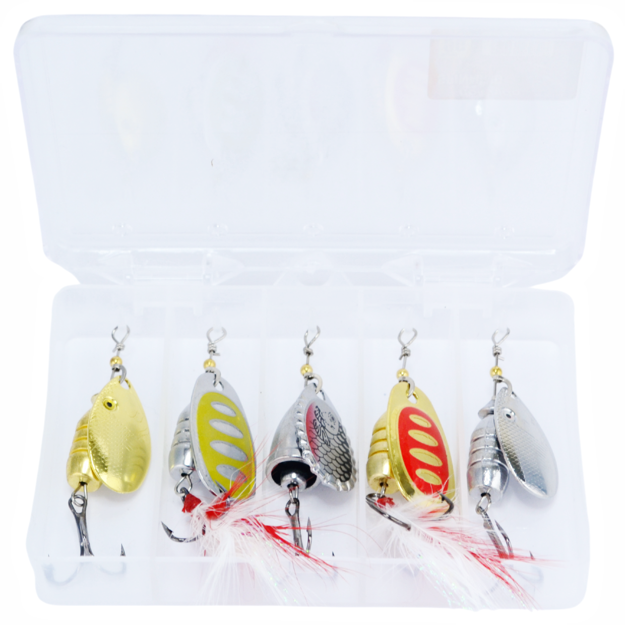 5 tk mitmevärvilised 9G Hokkaido pöörlevad landid karbis