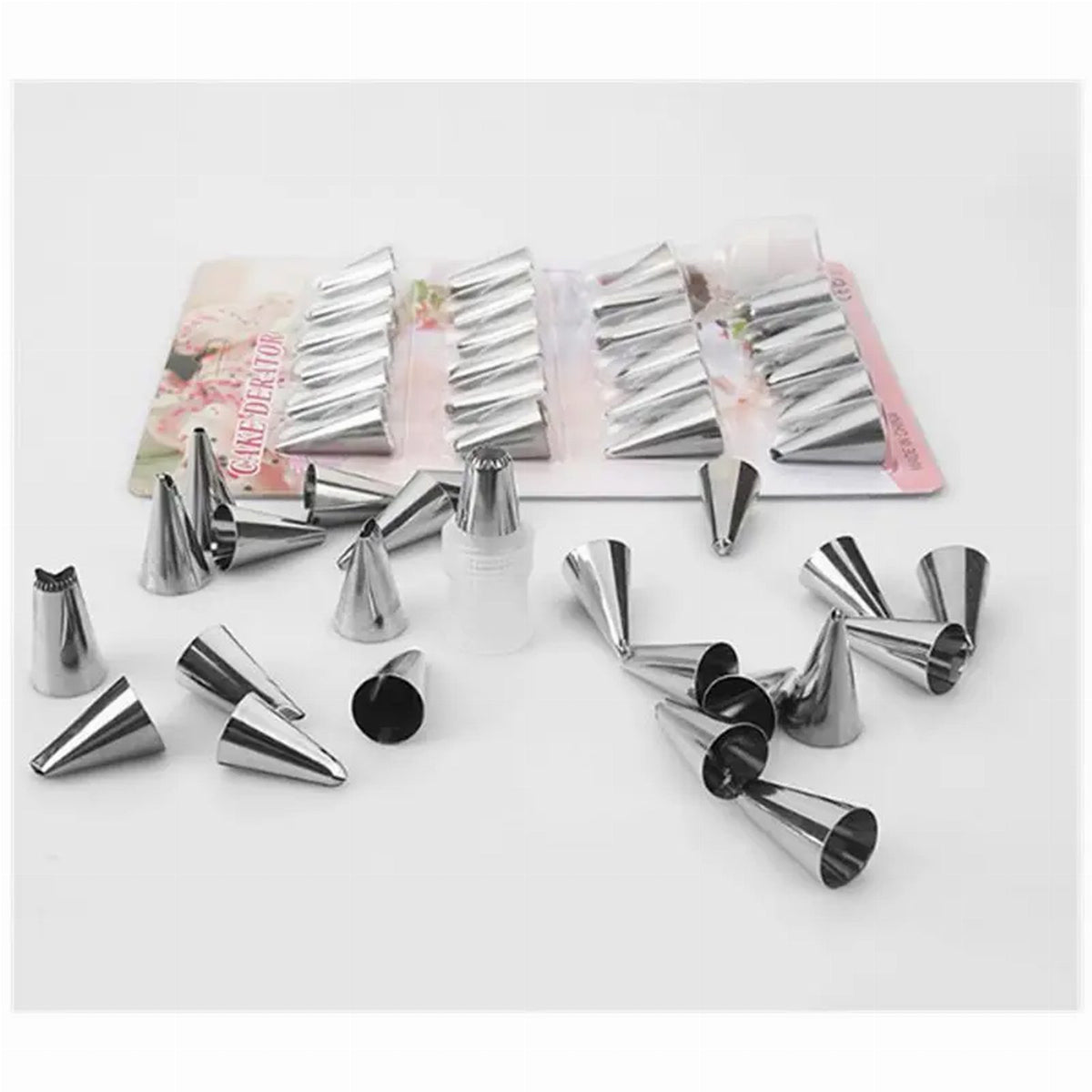 Suurte tordipritsiotsakute komplekt adapteriga 24 tk RC-K-623