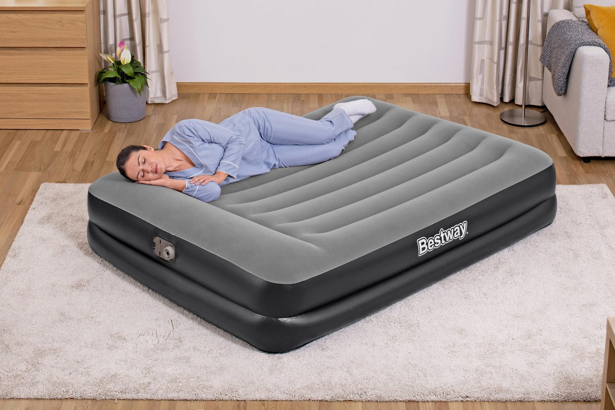 Bestway TriTech täispuhutav madrats integreeritud pumbaga 203 × 152 × 46 cm 67403