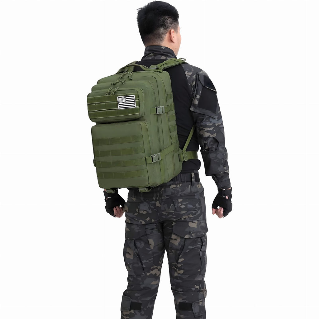 Taktikaline militaarstiilis reisiseljakott 45 l RC-K-1115