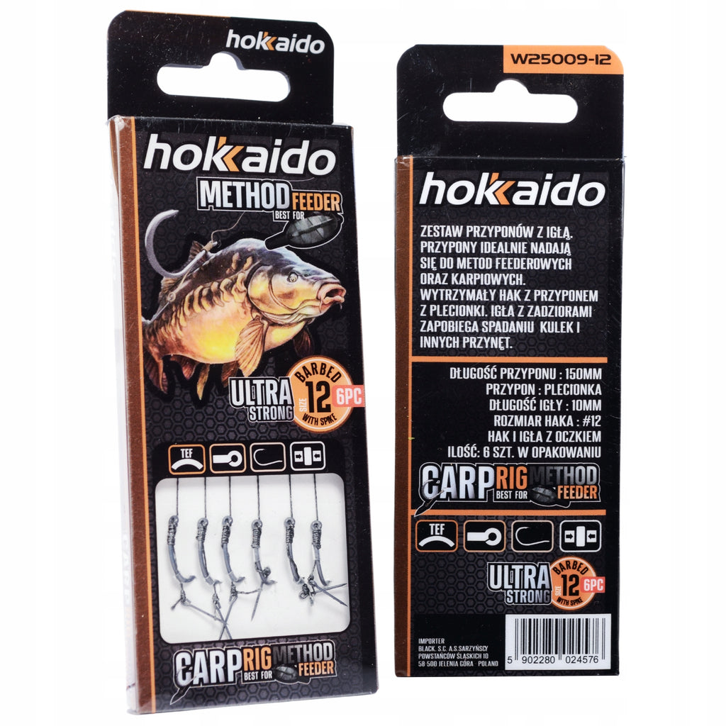 Hokkaido Leader Hook 14 Method Feeder 10 cm nõelaga