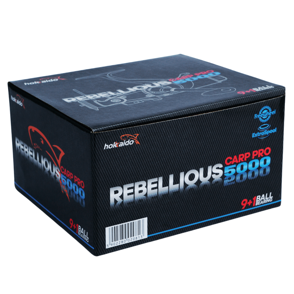Hokkaido Rebellious Carp Pro 5000 rull vabajooksu ja lisarulliga